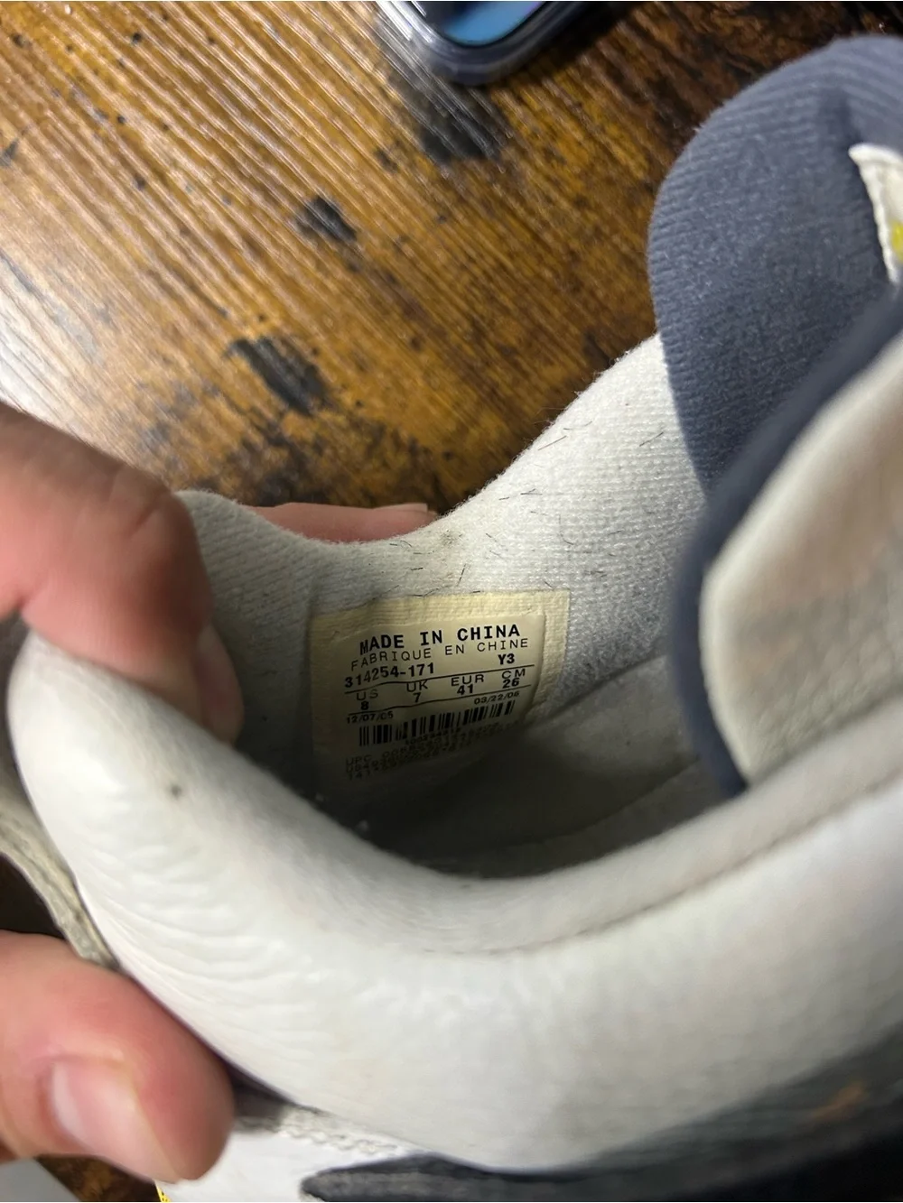 Air Jordan 4 Retro LS Tour Yellow 2006 Size 8